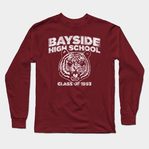 Bayside High School Class of '93 Long Sleeve T-Shirt by huckblade